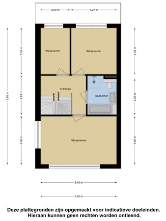 Floorplan - Einsteinstraat 67, 5283 JD Boxtel